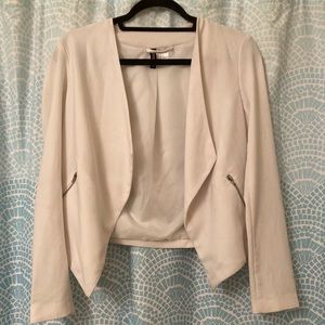 Fierce White Blazer